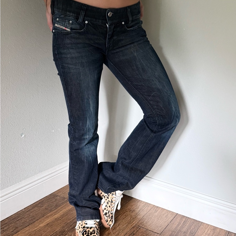 Diesel Women's Dark Indigo Bootcut Jeans